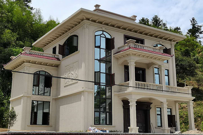 自建房水包砂外墻效果圖