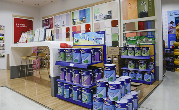 陜西西安多樂(lè)士漆專賣店地址電話分享!